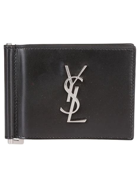 ysl pineapple money clip wallet|saint laurent YSL clip.